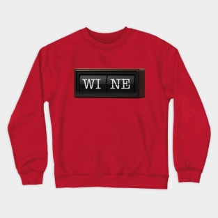 Wine O'Clock Crewneck Sweatshirt